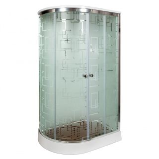 Душевая кабина Deto ЕМ1511 Rс электрикой (эл.) 110х80х220 см