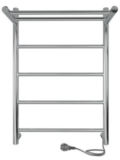 Полотенцесушитель электрический Indigo Line LСLE60-40PR с полкой 60x40 см хром