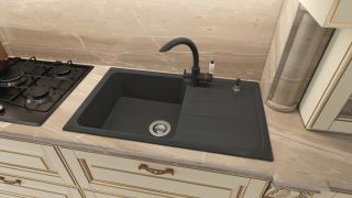 Кухонная мойка Florentina Специя 860 серый шёлк