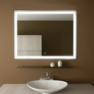 Зеркало с подсветкой Continent Aralia ЗЛП446 с сенсорным выключателем 100см