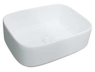 Накладная раковина Charus Torello 700-052W 40см белый