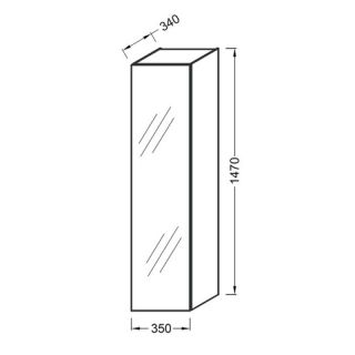 Шкаф-колонна Jacob Delafon  ODEON UP EB873-E10