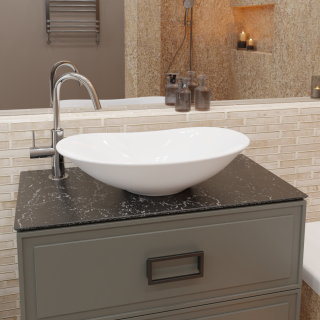 Накладная раковина Charus Volterra 700-059W 63см белый