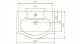 Мебельная раковина Rosa Элегия 60см белый SD-00000005
