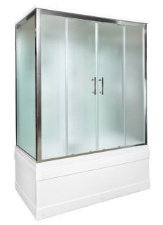 Душевая кабина AvaCan EM 4515 с электрикой 150x85 см