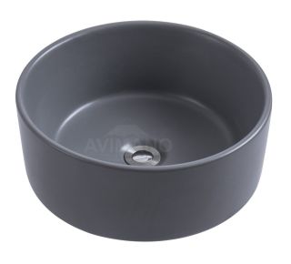 Накладная раковина Avimano Emotion 1243013 40см серый матовый