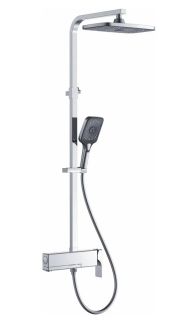 Душевая стойка Rose R1036 хром