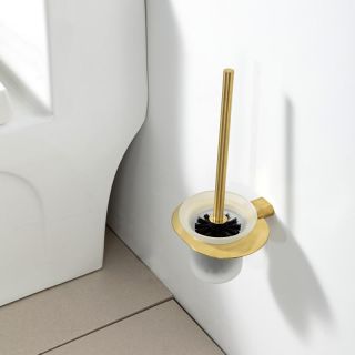 Ёршик для унитаза Gappo G30910-3 золотой сатин