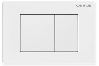 Клавиша смыва Charus Minimalista FP.310.11.01 белый глянцевый