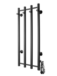 Полотенцесушитель электрический Domoterm Танго DMT 109-V4 36x92 EK R чёрный