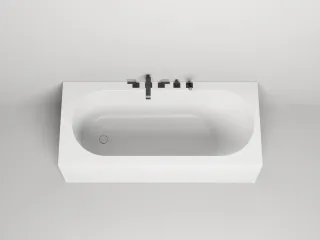 Ванна из искусственного камня Salini Fabia S-Sense 102611MRH 170x75см RAL снаружи