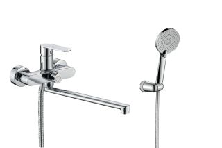 Смеситель для ванны с длинным поворотным изливом RUSH Luson (LU1630-51)