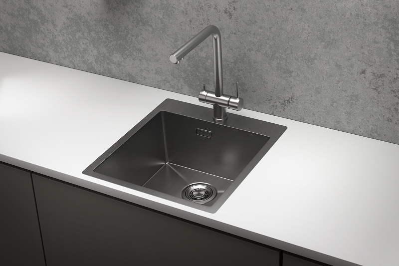 Мойка кухонная Granula 4600, СТАЛЬ САТИН