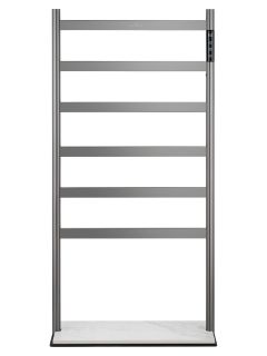 Напольный полотенцесушитель электрический Wonzon & Woghand Essen WW-A406-GM 47x95 см тёмный графит