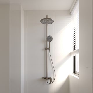 Душевая стойка FERRI, графит брашинг