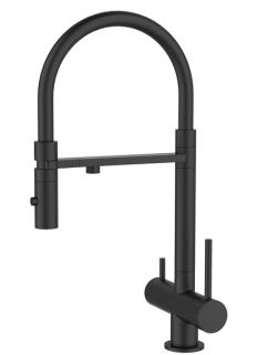 Смеситель для кухни IDDIS Ace ACEBLFFi05 чёрный матовый