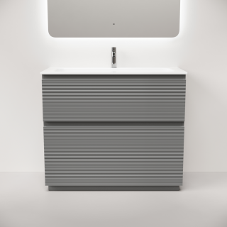 Тумба напольная под раковину Sancos Folk Floor FL100FES 100 см Ergraut soft