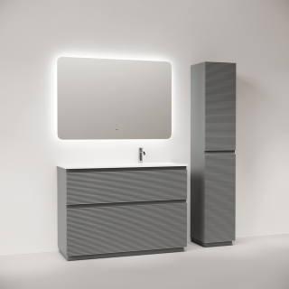 Тумба напольная под раковину Sancos Folk Floor FL120FRES правая 120 см Ergraut soft