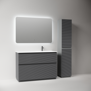 Тумба напольная под раковину Sancos Folk Floor FL120FRGS правая 120 см Grey soft