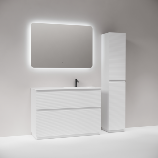 Тумба напольная под раковину Sancos Folk Floor FL120FRW правая 120 см Bianco