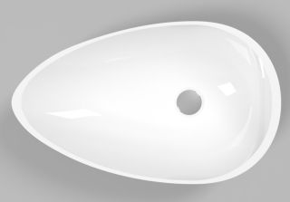 Раковина Whitecross Sapphire 0710.056033.100 56см белый глянец