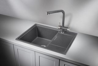 Мойка кухонная Granula 6503, ГРАФИТ