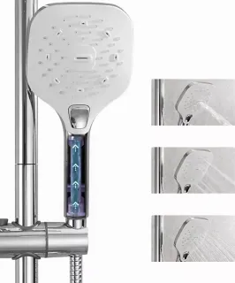 Душевая стойка Gappo G2450-8 хром