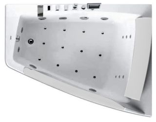 Акриловая ванна Gemy G9056 B R 170x130x75