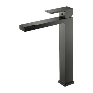 Смеситель для раковины высокий Knotlor KN-24/GM, оружейная сталь