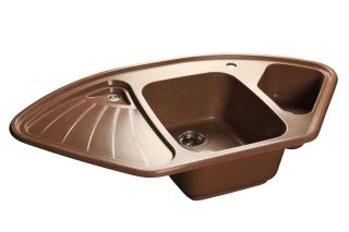 Мойка кухонная GranFest Терракот Corner C-1040 E тер