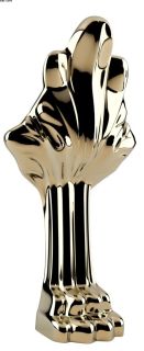 Ванна из искусственного камня Фэма Стиль Салерно на опорах золотых 168x65 см