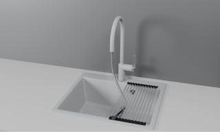 Смеситель для кухни Granula 8172, БАЗАЛЬТ базальт