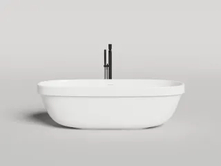 Ванна из искусственного камня Salini Greca In S-Stone 104821MRF 180x80см RAL полностью