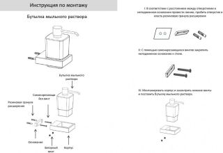 Настенный дозатор для жидкого мыло Grocenberg AC0028 (Графит)