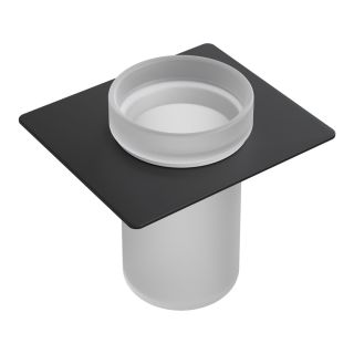 Стакан для полки Boheme Space 10966-B-TUM чёрный