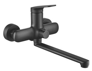 Смеситель для ванны Shevanik S8502H чёрный