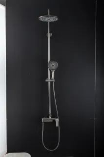 Душевая стойка Gappo G2499-39 оружейная сталь