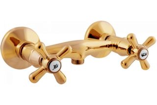 Смеситель для душа Rav Slezak Morava Retro MK180.5Z золото
