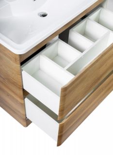 Тумба под раковину BelBagno напольная 100x85см Rovere Rustico ALBANO-1000-2C-PIA-RR