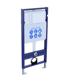Комплект унитаза с инсталляцией Aquatek Set Aquatek Дива инсталляция Standard INS-0000012 унитаз Дива AQ2012-00 с тонким сиденьем soft-close