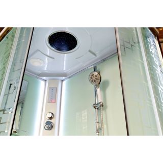 Душевая кабина Deto ЕМ1511 L LED 110х80х220 см