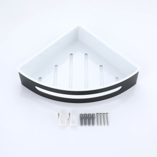 Полка для ванной комнаты Raglo R340.01.06 угловая чёрный