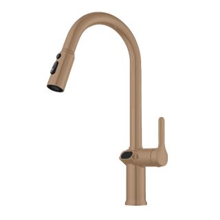 Смеситель для кухни с индикатором температуры Knotlor KN-100/RB, бронза