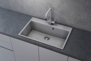 Кухонная мойка Ulgran Quartz Forte 760-10 песок