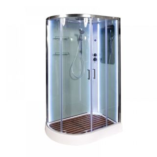 Душевая кабина Deto А102 R LED 120х80х220 см