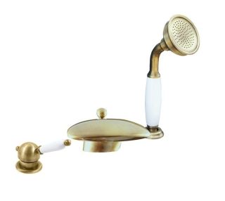 Смеситель на борт ванны Rav Slezak Labe L570.5SSM бронза