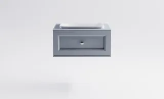 Тумба с раковиной Astra-Form Классик 4631177715433 70 см голубой матовый