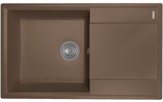 Кухонная мойка Florentina Консул 840 мокко