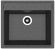 Кухонная мойка Dr. Gans Ника 570 чёрный
