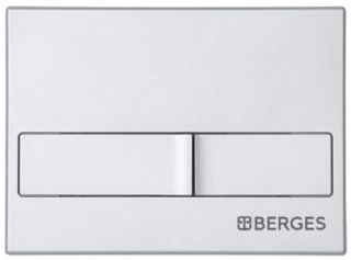 Инсталляция для унитаза Berges Novum L2 с кнопкой матовый хром 040212